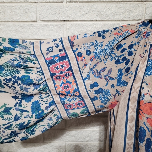 Flying tomatoe womens 1XL boho peasant blouse top - Picture 3 of 12